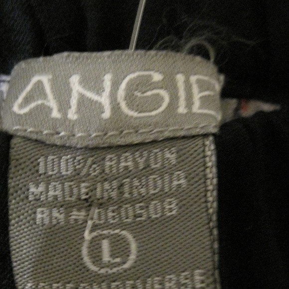 Ladies rayon print skirt-size large /long - Picture 4 of 7